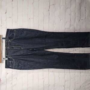 Talbots Stretch Straight Dark Wash Denim Jeans Women Size 16